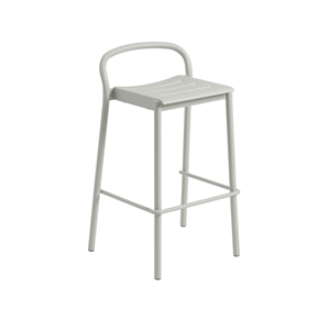 Muuto Linear Stålbarkrakk 75 cm Grå
