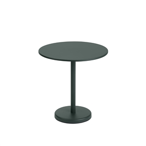Muuto Linear Steel Café Hagebord Grønn Ø70