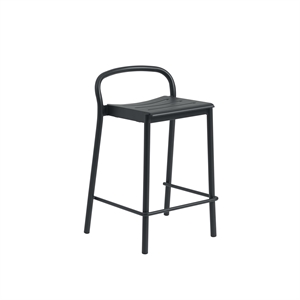 Muuto Linear Stålbarkrakk 65 cm Sort