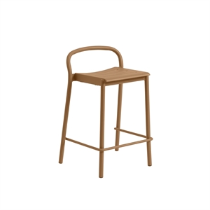 Muuto Linear Stålbarkrakk 65 cm Brent Oransje