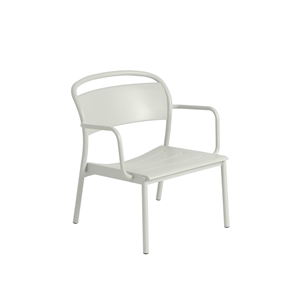 Muuto Linear Steel Lenestol Grå