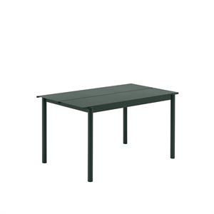 Muuto Linear Stålbord Grønn 140 x 75 cm