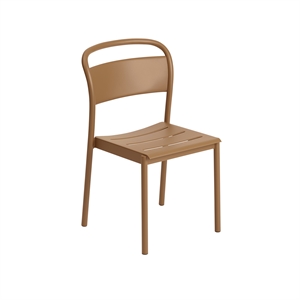 Muuto Linear Steel Spisestol Brent Oransje