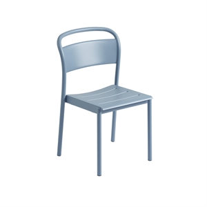 Muuto Linear Steel Spisestol Lyseblå