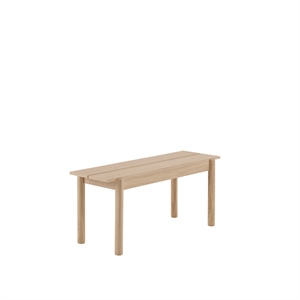 Muuto Linear Trebenk Eik 110 x 34 cm