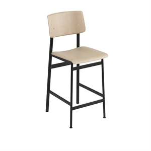 Muuto Loft Barkrakk Eik/ Sort H98.5