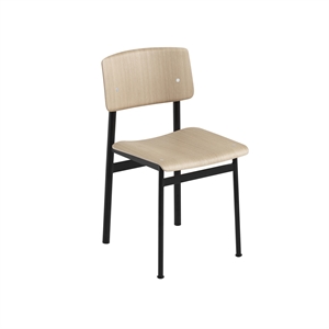 Muuto Loft Spisestuestol Eik/ Sort