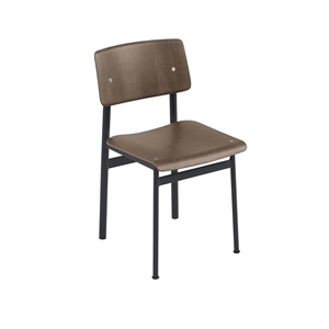 Muuto Loft Spisestuestol Brun/ Sort