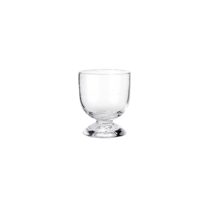 Louise Roe Bubble vannglass lavt 270 ml Klar/bobler