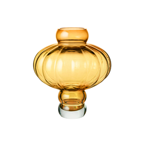 Louise Roe Ballong 03 Vase Amber