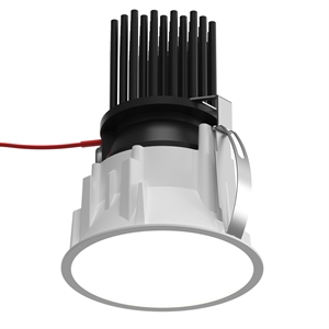 Louis Poulsen LP70 Innfelt Taklampe Ø8 6,5W 2700K & På/Av Hvit