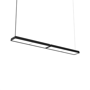 Louis Poulsen LP Slim Taklampe Dobbel 3000K & Dali Sort