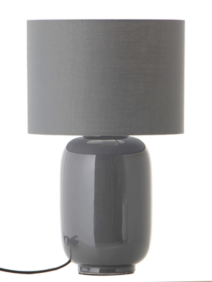 Frandsen Cadiz Keramisk Bordlampe Cool Grey/Blanket