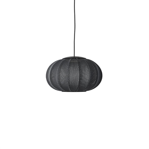 Made By Hand Knit-Wit Oval Taklampe Ø45 Sort LED