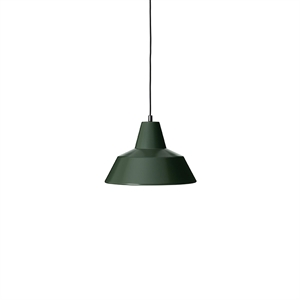 Made By Hand Verkstedslampe Taklampe Racing Green W3
