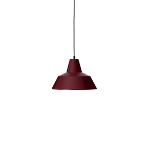 Made By Hand Verkstedslampe Taklampe Wine Red W3