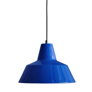 Made By Hand Verkstedslampe Taklampe Blå W3