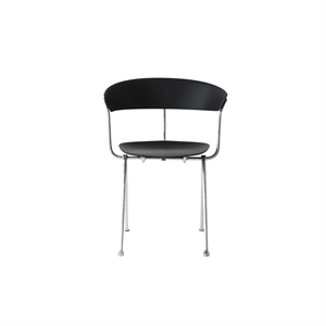 Magis Officina Spisestol Galvanisert/ Sort
