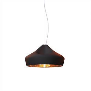 Marset Pleat Box Taklampe 47 Sort & Gull