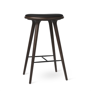 Mater Høy Barkrakk Mørkbeiset Bøk 74cm