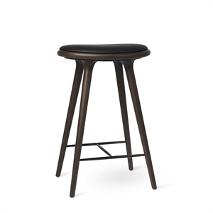 Mater Høy Barkrakk Mørkbeiset Eik 69cm