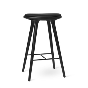 Mater Høy Barkrakk Sort Eik 74cm