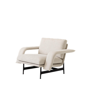 &Tradition Meantime AV29 lenestolsofa varm Sort/Ecriture 0210