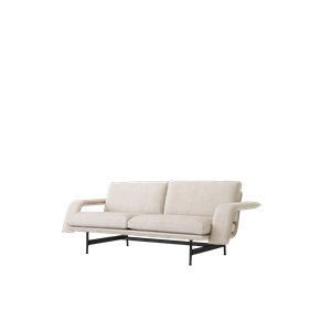 &Tradition Meantime AV30 2-seters Sofa Varm Sort/Ecriture 0210