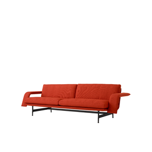 &Tradition Meantime AV31 3-seters Sofa Polert Aluminium/Fiord 0571