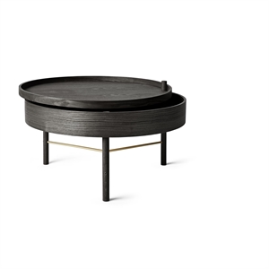 Audo Turning Salongbord Ø65 Sort Ask