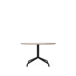 Audo Harbor Søyle Salongbord Sort/Kunis Brekcia Stein