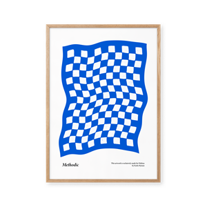 Peléton Methodic Blå 50x70 Plakat