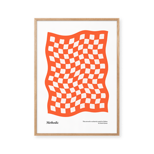 Peléton Methodic Brent Oransje 70x100 Plakat