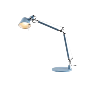 Artemide Tolomeo Micro Bordlampe Matt Lyseblå