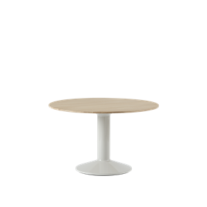 Muuto Center Spisebord Ø120 Oljet Eik/ Grå