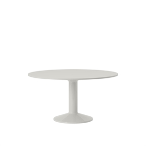 Muuto Center Spisebord Ø140 Grå Linoleum