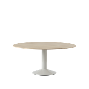 Muuto Center Spisebord Ø160 Oljet Eik/ Grå