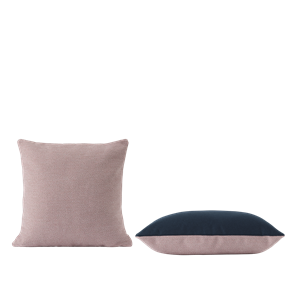 Muuto Mingle Pute 45x45 Rosa/Petroleum