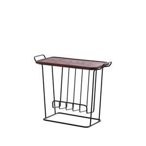 Maze Minnie Mae Sidebord i Tre, Sort/ask