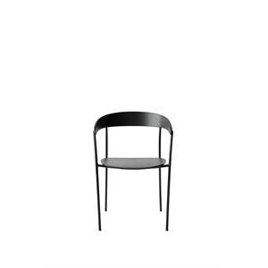 New Works Mangler Spisestol med Armlener Sort Ask