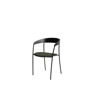 New Works Mangler Spisestol med Armlener Sort eik/Barnum Furu
