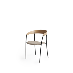 New Works Mangler Spisestol med Armlener eik/Barnum Hamp