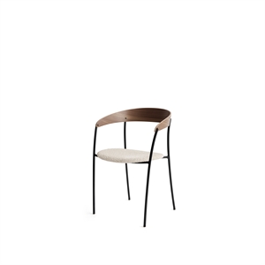 New Works Mangler Spisestol med Armlener Valnøtt/Barnum Lana