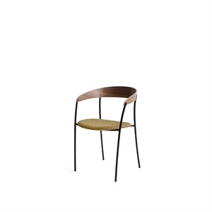 New Works Mangler Spisestol med Armlener Valnøtt/barnum Oker