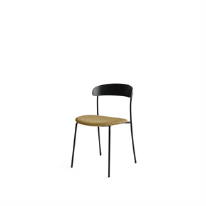 New Works Mangler Spisestol Sort Eik/Barnum Oker