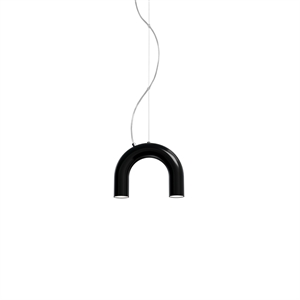 Oblure Arch Enkel Taklampe Sort