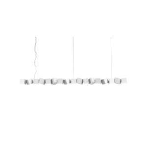 Oblure Blockchain 17 Taklampe Hvit