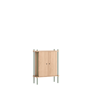 MOEBE S.115.1.C.OA Hyllesystem Eik/furugrønn