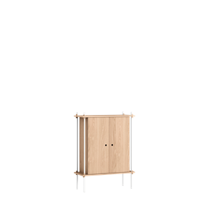 MOEBE S.115.1.C.OA Hyllesystem Eik/ Hvit