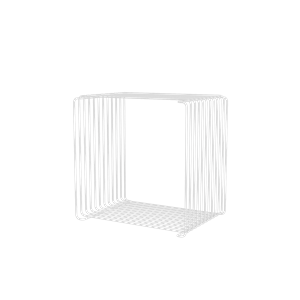 Montana Panton Wire-hyllehylle 38 – Snø 35 x 25 cm